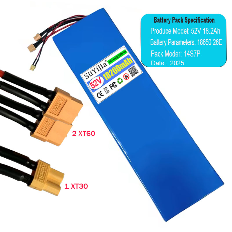 New 14S7P 18650-26E Lithium Ba - đánh giá và giá 60V 30Ah Electric Scooter Battery