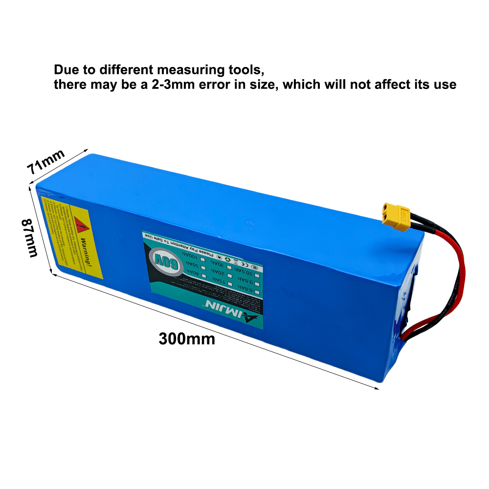 60V battery 15000mAH 18650 Lit - đánh giá và giá 60V 30Ah Electric Scooter Battery